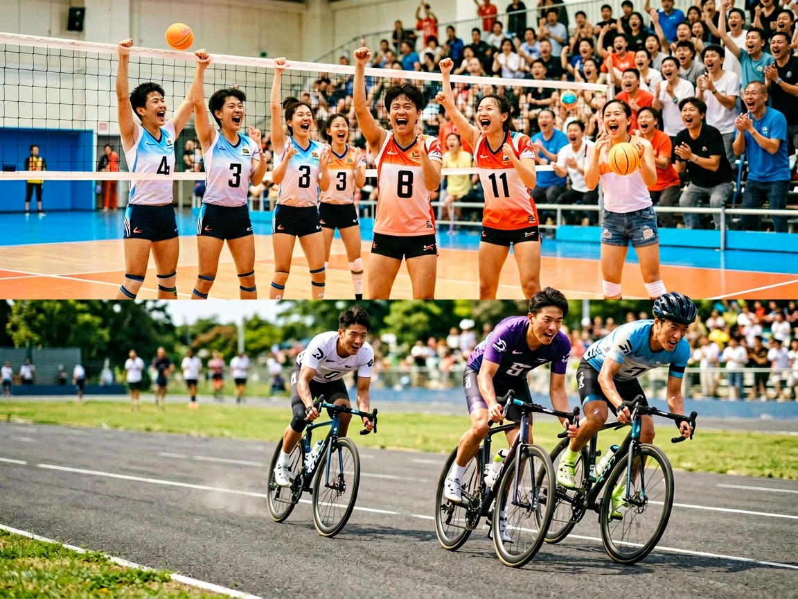 体育赛场准备，体育比分大反转惊喜不断上